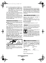 Preview for 18 page of Berner BWC 35 Operating Instructions Manual