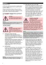 Preview for 4 page of Berner GA 401 Installation, Operating And Maintenance Instructions