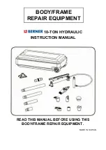 Предварительный просмотр 12 страницы Berner JM-4004 Instruction Manual