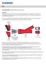 Предварительный просмотр 2 страницы Berner Rotador 369575 Instruction Manual