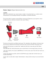 Предварительный просмотр 3 страницы Berner Rotador 369575 Instruction Manual