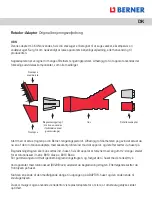 Предварительный просмотр 9 страницы Berner Rotador 369575 Instruction Manual