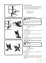 Preview for 9 page of Bernette b33 Instruction Manual