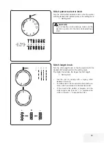 Preview for 15 page of Bernette b33 Instruction Manual