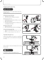 Предварительный просмотр 22 страницы Bernette Chicago 5 Instruction Manual