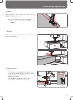 Предварительный просмотр 39 страницы Bernette Chicago 5 Instruction Manual