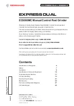 Preview for 3 page of Bernhard EXPRESS DUAL 3000MC User Manual/Instruction Manual