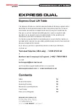 Preview for 69 page of Bernhard EXPRESS DUAL 4000 User Manual/Instruction Manual