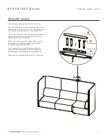 Предварительный просмотр 2 страницы BERNHARDT design Code Modular Unit Installation Instructions