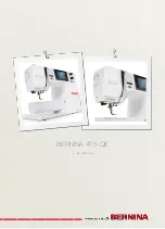 Bernina 475 QE User Manual preview