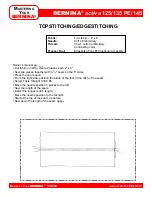 Preview for 12 page of Bernina activa 125 Owner'S Workbook