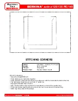 Preview for 24 page of Bernina activa 125 Owner'S Workbook