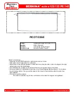 Preview for 43 page of Bernina activa 125 Owner'S Workbook