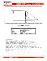 Preview for 47 page of Bernina activa 125 Owner'S Workbook