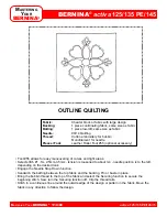 Preview for 76 page of Bernina activa 125 Owner'S Workbook