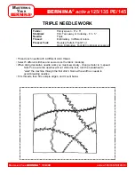 Preview for 78 page of Bernina activa 125 Owner'S Workbook