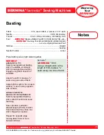 Preview for 26 page of Bernina activa 220 Owner'S Manual