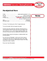 Preview for 42 page of Bernina activa 220 Owner'S Manual