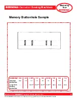 Preview for 65 page of Bernina activa 220 Owner'S Manual