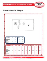 Preview for 69 page of Bernina activa 220 Owner'S Manual