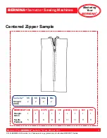 Preview for 71 page of Bernina activa 220 Owner'S Manual