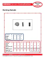 Preview for 75 page of Bernina activa 220 Owner'S Manual