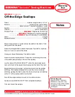 Preview for 98 page of Bernina activa 220 Owner'S Manual