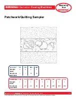 Preview for 111 page of Bernina activa 220 Owner'S Manual