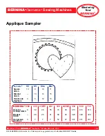 Preview for 123 page of Bernina activa 220 Owner'S Manual