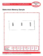 Preview for 149 page of Bernina activa 220 Owner'S Manual