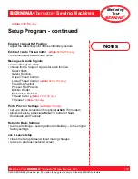 Preview for 165 page of Bernina activa 220 Owner'S Manual