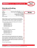 Preview for 186 page of Bernina activa 220 Owner'S Manual