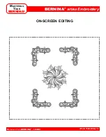 Preview for 14 page of Bernina artisa Embroidery Owner'S Manual