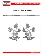 Предварительный просмотр 20 страницы Bernina artista 200 Embroidery Owner'S Manual