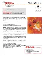 Preview for 19 page of Bernina Artista 635 Operation Manual