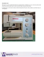 Preview for 2 page of Bernina classic 1008 Manual