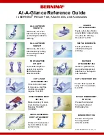 Preview for 7 page of Bernina Presser Feet At-A-Glance Reference Manual