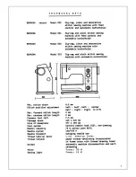 Preview for 2 page of Bernina Record 930 Electronic Service Manual