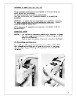 Preview for 4 page of Bernina Record 930 Electronic Service Manual