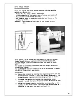 Preview for 44 page of Bernina Record 930 Electronic Service Manual