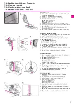 Preview for 58 page of Bernina Serger 1300MDC Instruction Manual