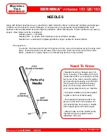 Preview for 7 page of Bernina virtuosa 153 QE Owner'S Manual