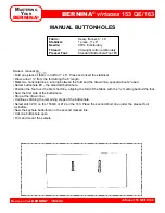 Preview for 40 page of Bernina virtuosa 153 QE Owner'S Manual