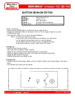 Preview for 44 page of Bernina virtuosa 153 QE Owner'S Manual