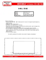 Preview for 46 page of Bernina virtuosa 153 QE Owner'S Manual