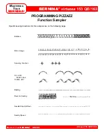 Preview for 96 page of Bernina virtuosa 153 QE Owner'S Manual