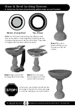 Предварительный просмотр 6 страницы Bernini 6-in-1 Torri Fountain Owner'S Manual