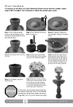 Предварительный просмотр 24 страницы Bernini Amore Hybrid Fountain, Bird Feeder & Planter Owner'S Manual