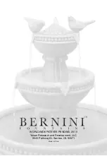 Preview for 4 page of Bernini Two Birds decor top Instruction Manual