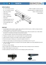 Предварительный просмотр 7 страницы BERNSTEIN 19572 Assembly Instructions Manual